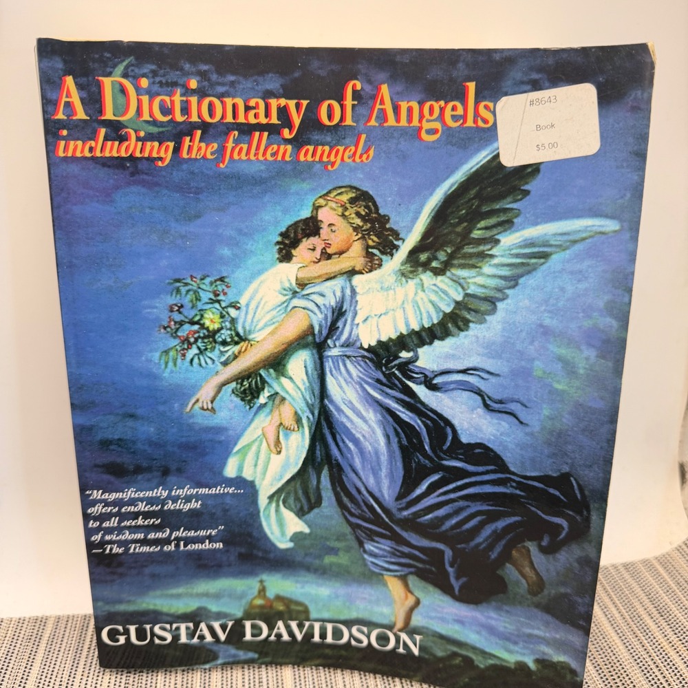 A Dictionary of Angels Including the Fallen Angels Gustav Davidson Paperback